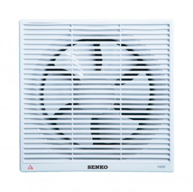 Quạt hút tường H200 Senko lỗ khoét vuông 25cm