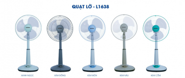 Quạt đứng lỡ nhựa senko L1638