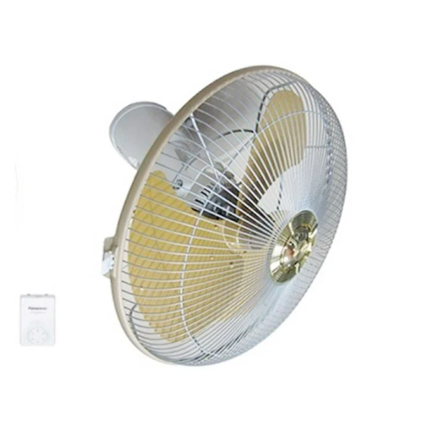 Quạt đảo panasonic F-409QGO (màu vàng)