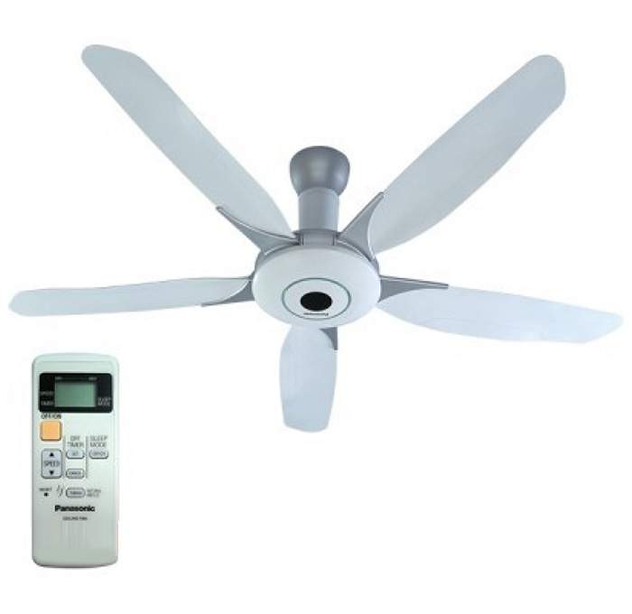 Quạt trần panasonic F-60WWK-S (chiều dài ti 19.6cm)